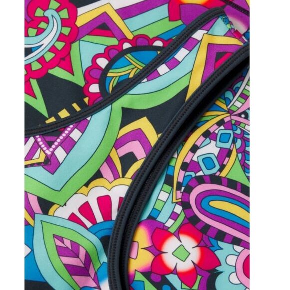 Johnny Was Bee Active Scoop Neck Fit And Flare Tennis Dress Multi Color Large - Picture 5 of 16